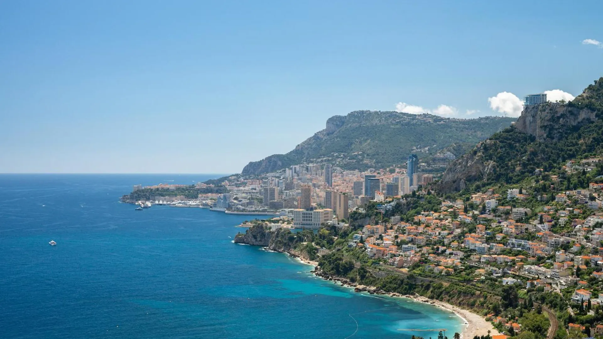 شقة Le Coq Grace Kelly - Parking - Ac - Amazing View روكوبرُن كاب مارتي فرنسا